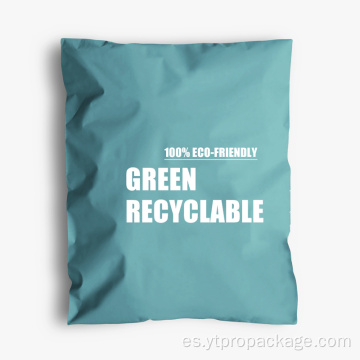 Anuncio publicitario de polietileno plástico compostable biodegradable